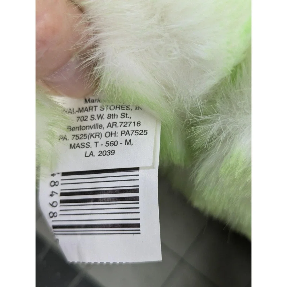Walmart Lime Green Rabbit Plush Bunny 21 Inch Long Stuffed Animal Toy